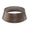 Ribbed 24 In. D Bronze Metal Tree Collar -Christmas Decor Shop vhc brands christmas tree collars 90056 64 1000
