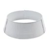 Ribbed 24 In. D White Metal Tree Collar -Christmas Decor Shop vhc brands christmas tree collars 90057 64 1000