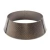 Lattice 24 In. D Bronze Metal Tree Collar -Christmas Decor Shop vhc brands christmas tree collars 90062 64 1000