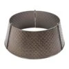 Lattice 20 In. D Bronze Metal Tree Collar -Christmas Decor Shop vhc brands christmas tree collars 90065 64 1000