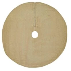 48 In. Revelry Brick Red Traditional Christmas Decor Tree Skirt -Christmas Decor Shop vhc brands christmas tree skirts 31995 c3 1000