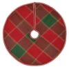 21 In. Tristan Cherry Red Traditional Christmas Decor Mini Tree Skirt -Christmas Decor Shop vhc brands christmas tree skirts 32083 64 1000