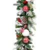 9 Ft. Pre-Lit LED Frosted Wonderland Garland 2 9 Ft. Pre-Lit LED Frosted Wonderland Garland -Christmas Decor Shop village lighting company christmas garland v 20717 64 1000
