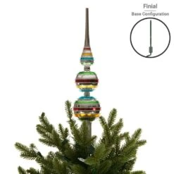 Green Universal Tree Topper Holder And Stabilizer -Christmas Decor Shop village lighting company christmas tree toppers v 11103 rs 66 1000