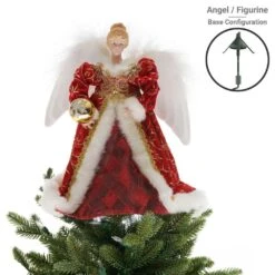 Green Universal Tree Topper Holder And Stabilizer -Christmas Decor Shop village lighting company christmas tree toppers v 11103 rs 76 1000