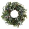 24 In. Artificial Rustic White Berry Wreath