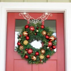 30 In. Artificial Pre-Lit LED Christmas Classic Wreath -Christmas Decor Shop village lighting company christmas wreaths v 20709 44 1000