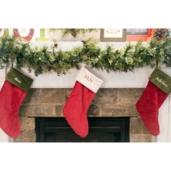 Garland And Stocking Mantle Hanger (3-Pack) -Christmas Decor Shop village lighting company stocking holders v 20530 rs3 1f 1000