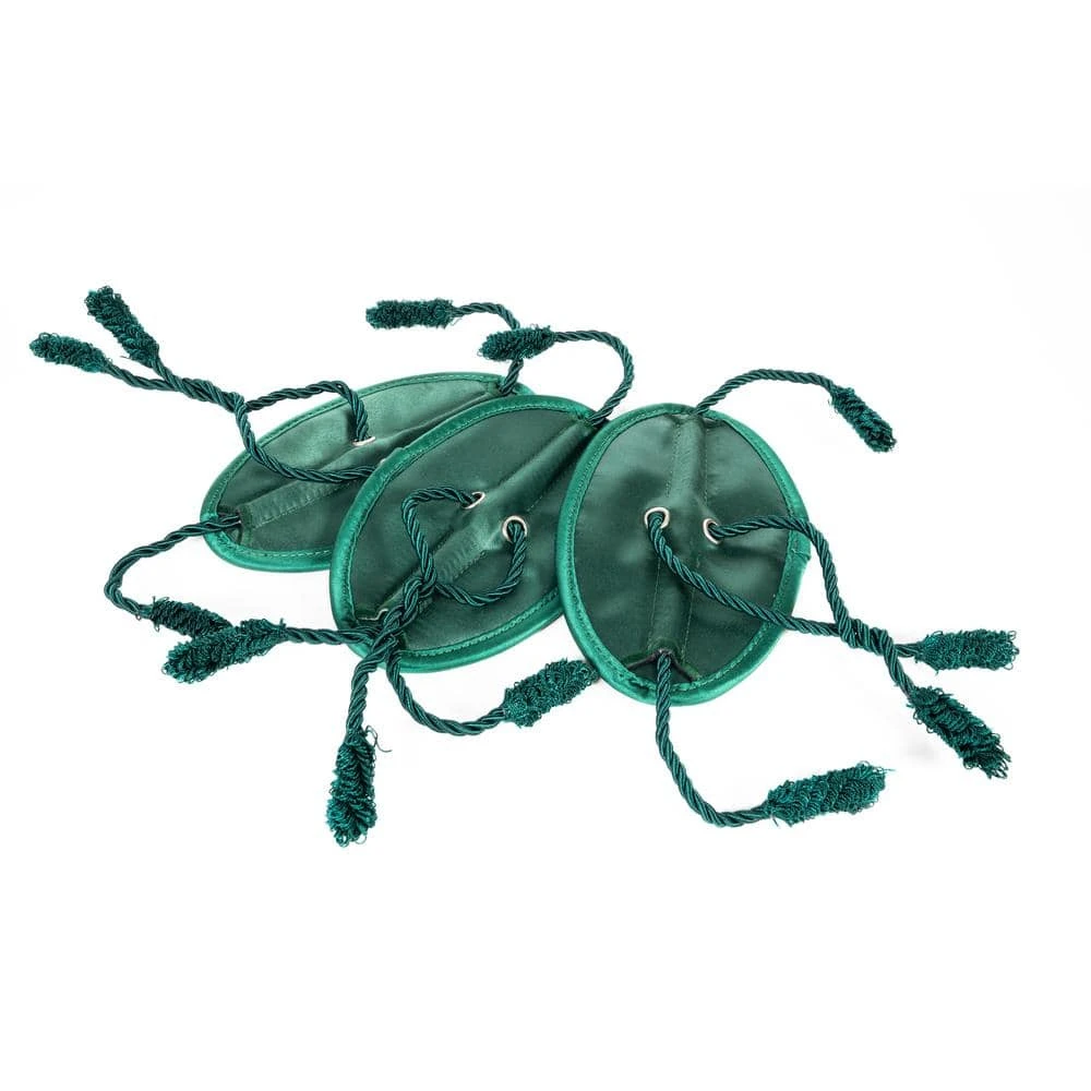 Bannister Protecting Polyester 16 In. Artificial Garland Ties (3-Set) 3 Bannister Protecting Polyester 16 In. Artificial Garland Ties (3-Set)