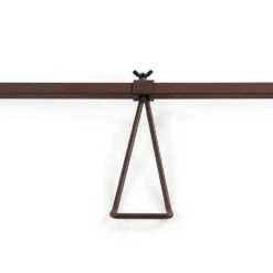 Brown Slim Single Door Garland Hanger (for 34 In. Artificial - 52 In. Artificial Wide Doors) -Christmas Decor Shop village lighting company wreath hangers v 20529 rs 4f 1000