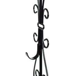 Black Metal 5 In. Artificial - 19 In. Artificial Adjustable Wreath Hanger (Elegant Design) 15 Black Metal 5 In. Artificial - 19 In. Artificial Adjustable Wreath Hanger (Elegant Design) -Christmas Decor Shop village lighting company wreath hangers v 20537 blk 1f 1000