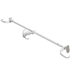 White Double Door Garland Hanger (for 52 In. Artificial - 82 In. Artificial Wide Doors)