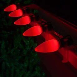 OptiCore C9 LED Red Smooth/Opaque Shatter-Resistant Christmas Light Bulbs (25-Pack) 11 OptiCore C9 LED Red Smooth/Opaque Shatter-Resistant Christmas Light Bulbs (25-Pack) -Christmas Decor Shop wintergreen lighting christmas light bulbs 74048 4f 1000