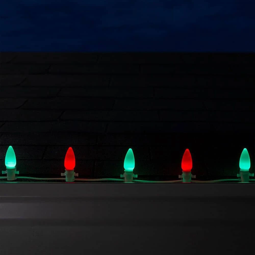 OptiCore C9 LED Red Smooth/Opaque Shatter-Resistant Christmas Light Bulbs (25-Pack) 9 OptiCore C9 LED Red Smooth/Opaque Shatter-Resistant Christmas Light Bulbs (25-Pack) - Image 7