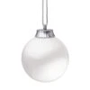 5 In. White LED Outdoor Hanging Globe Ornament -Christmas Decor Shop xodus innovations christmas novelty lights wp500 64 1000