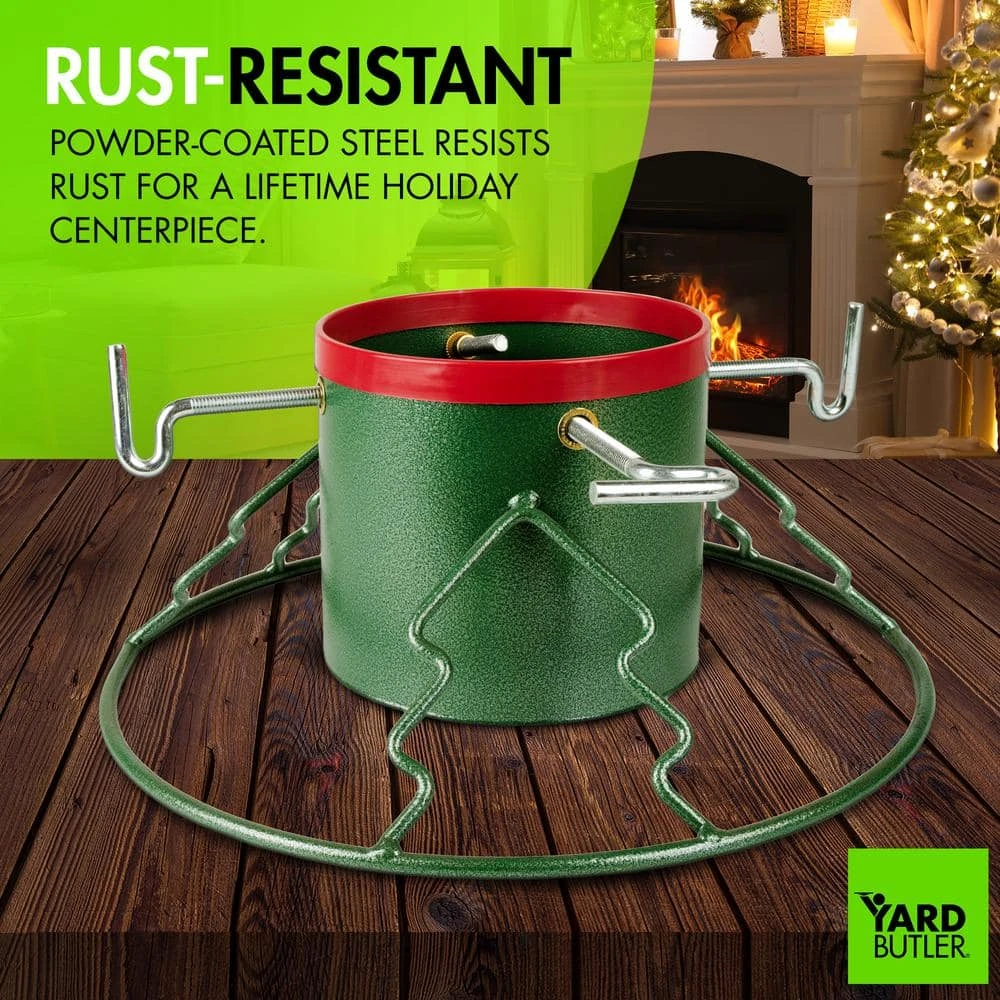 Santa's Last Stand Tree Steel Stand For 3 Ft. To 6 Ft. Trees 6 Santa's Last Stand Tree Steel Stand For 3 Ft. To 6 Ft. Trees - Image 4