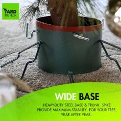 Santa's Last Stand Tree Steel Stand For 3 Ft. To 6 Ft. Trees 10 Santa's Last Stand Tree Steel Stand For 3 Ft. To 6 Ft. Trees -Christmas Decor Shop yard butler christmas tree stands isls 7hc 4f 1000