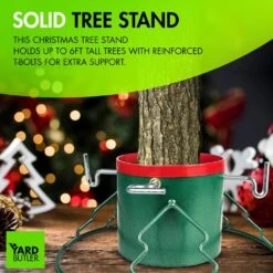 Santa's Last Stand Tree Steel Stand For 3 Ft. To 6 Ft. Trees 13 Santa's Last Stand Tree Steel Stand For 3 Ft. To 6 Ft. Trees -Christmas Decor Shop yard butler christmas tree stands isls 7hc fa 1000