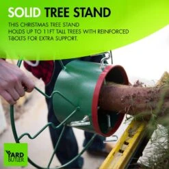 Santa's Last Stand Tree Stand Steel For 6 Ft. To 11 Ft. Trees -Christmas Decor Shop yard butler christmas tree stands isls 9hc fa 1000