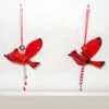 5 In. Acrylic Cardinal Ornaments With Beaded Tassel (Set Of 6) 2 5 In. Acrylic Cardinal Ornaments With Beaded Tassel (Set Of 6) -Christmas Decor Shop zaer ltd international christmas ornament sets zr508417 64 1000