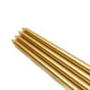 12 In. Metallic Gold Taper Candles (12-Set) -Christmas Decor Shop zest candle christmas candles cez 085 64 1000